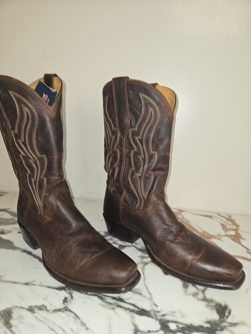 Tecovas The Doc , Goat Skin Mens Boots,            Size 10 1/2 D